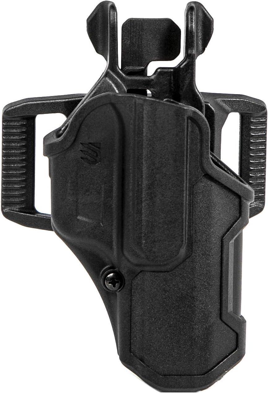 Blackhawk T-Series L2C  Holster SW M&P Shield 2.0 9/40 Black RH