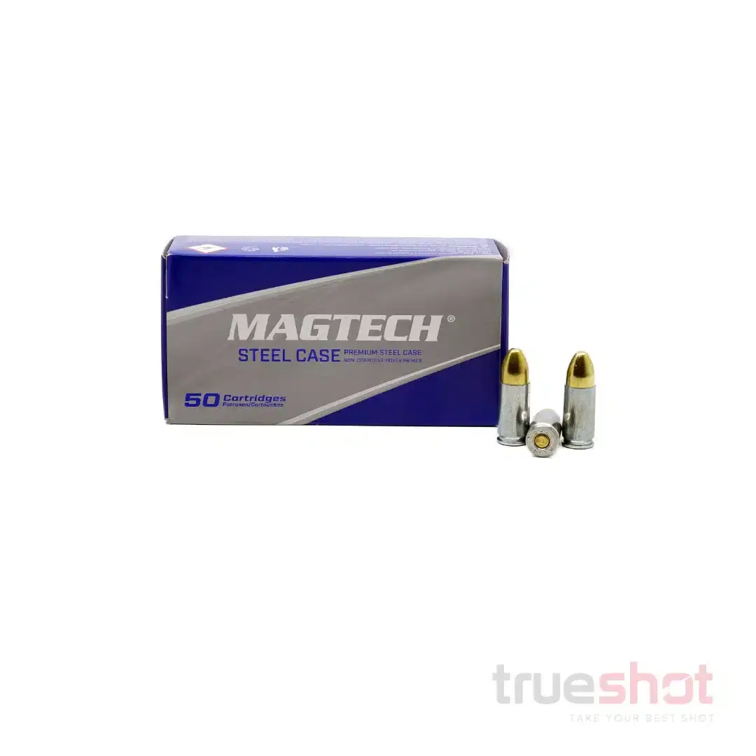 Magtech 9mm 115 Grain FMJ Steel Case  1,000 rounds