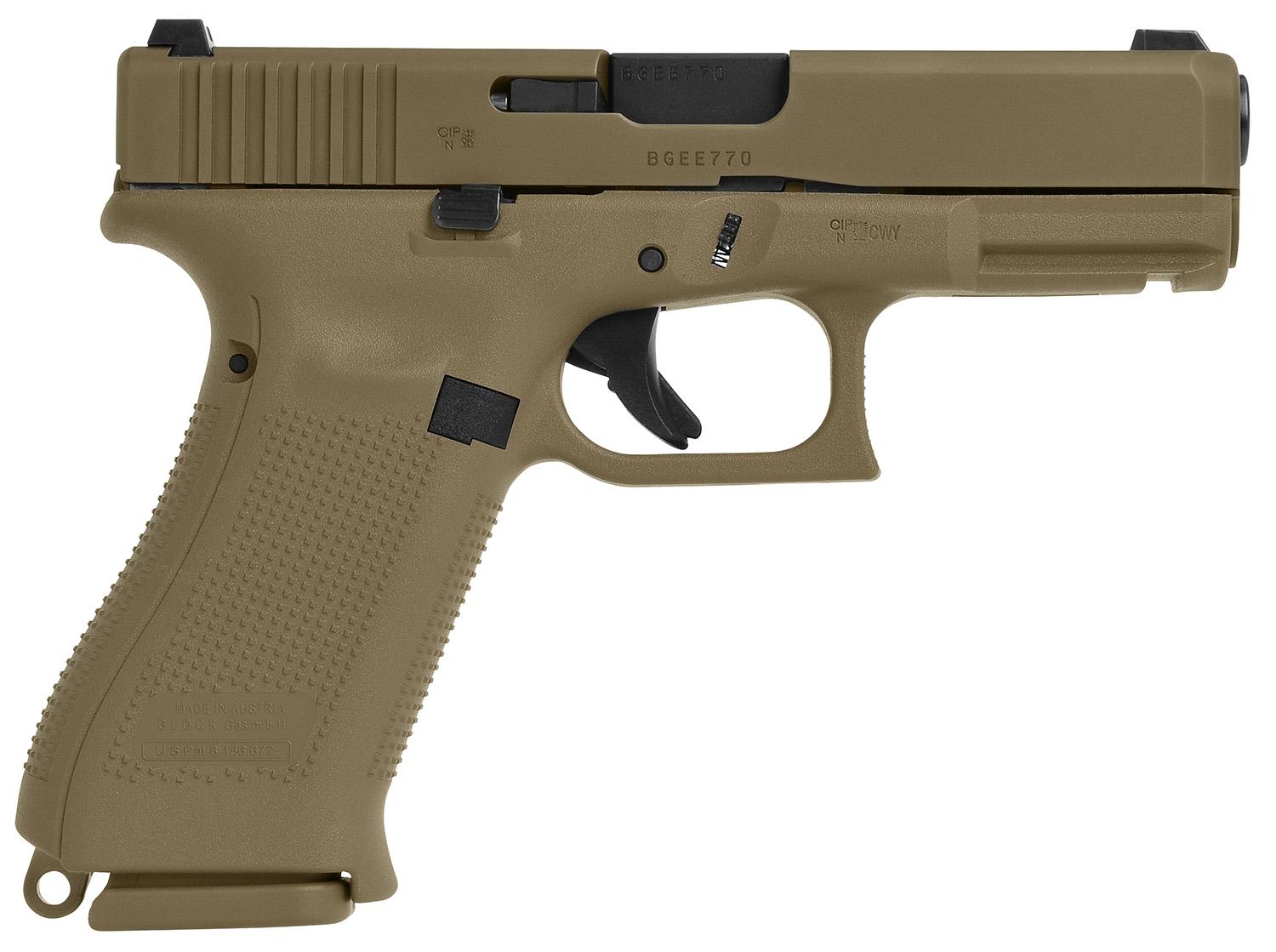 Glock G19X Coyote 9mm Luger - $549 request a price