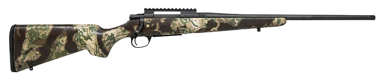 Howa HCSL308GRN M1500 Super Lite Full Size 308 Win 5+1 20 in Blued Threaded Barrel, Blued Picatinny Rail Steel Receiver, Green w/Black Webbing Fixed Stockys Synthetic Stock, Rifle