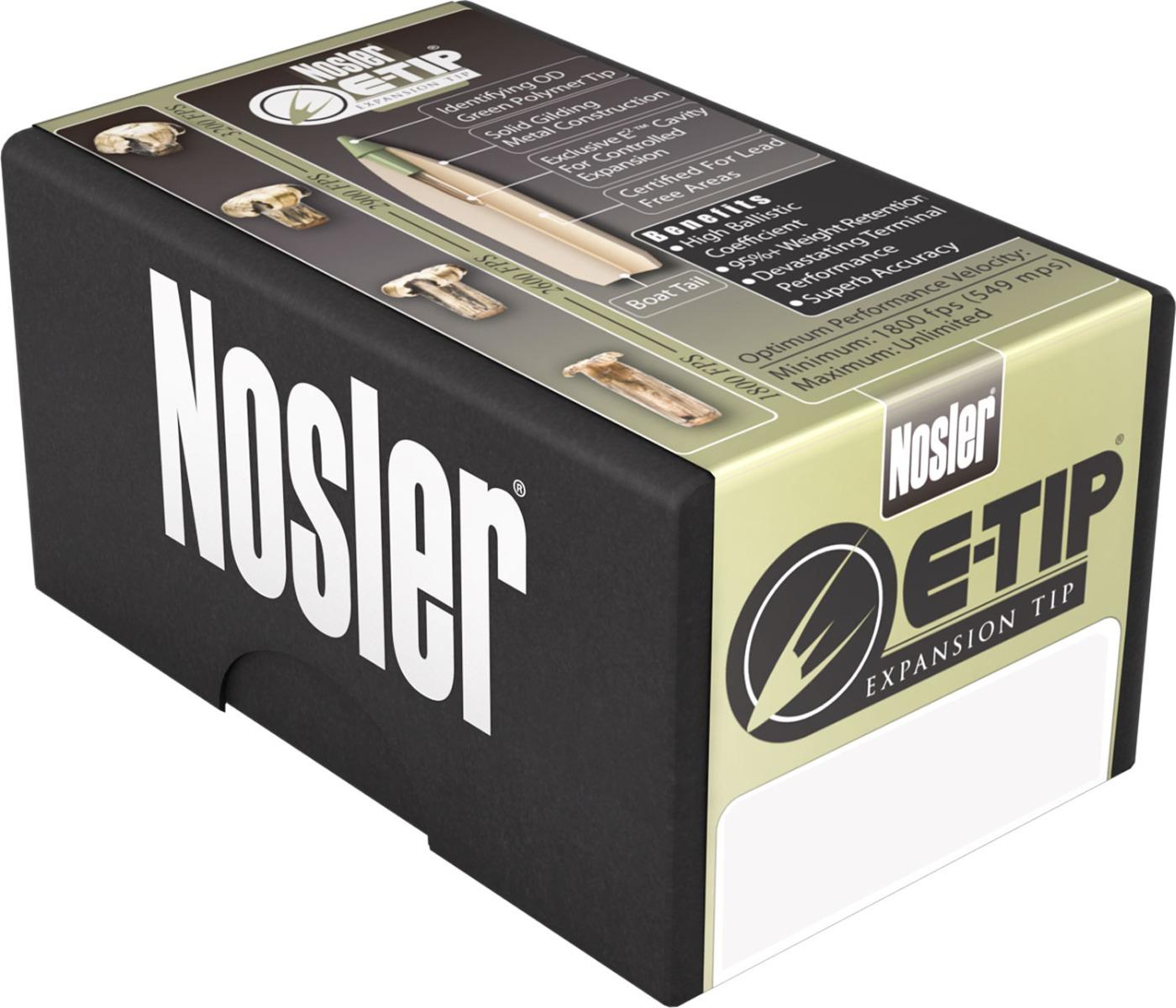 Nosler 7mm Rem Mag 150 grain E-Tip Lead-Free Rifle Ammo, 20/Box - 40032 by Nosler - Product Image