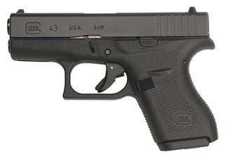Glock 43 Single Stack 9mm Pistol - UI4350201 by Glock - Product Image