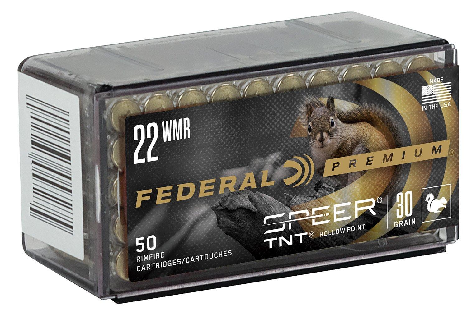 Federal Premium 22 WMR 30gr Speer TNT HP, 50rds - P765 by Federal - Product Image