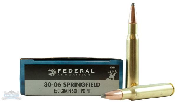 Federal 30-06 150gr SP Power-Shok Ammunition 20rds - 3006A by Federal - Product Image