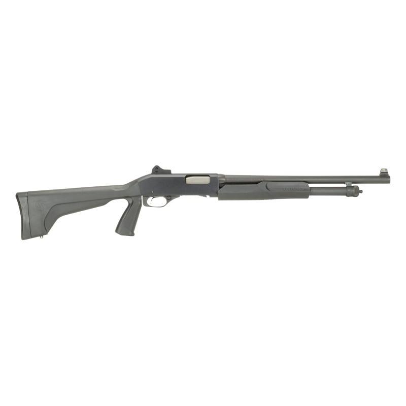 Stevens 320 Security Pump - 12 GA, 18.5" Barrel, Ghost Ring Sight, Pistol Grip by Savage Arms - Product Image