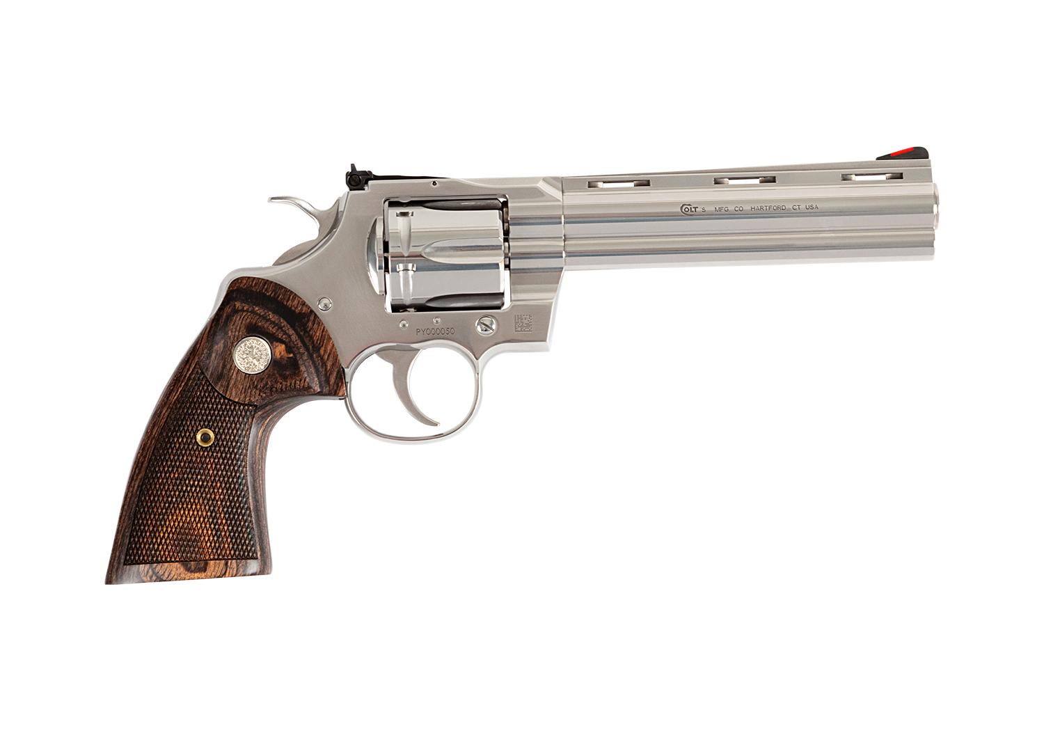 Colt Python .357 Mag 6" Revolver, Stainless - PYTHON-SP6WTS by Colt - Product Image