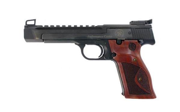 Smith & Wesson Model 41 10rd 22lr Pistol, Carbon Steel w/ Wood Grip - 178031 by Smith & Wesson - Product Image