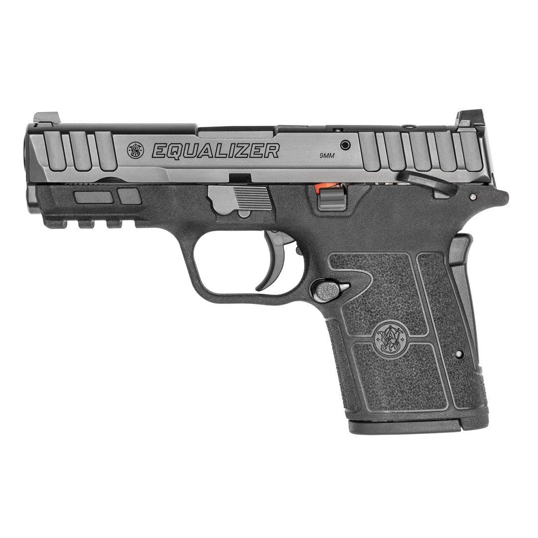 S&W Equalizer 9mm Pistol 3.675" 15rd Manual Safety, Black - 13591 by Smith & Wesson - Product Image