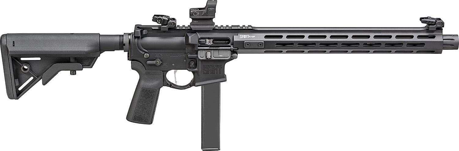 Springfield Saint Victor 9mm Rifle 16" 32rd, Black - STV91609B by Springfield Armory - Product Image