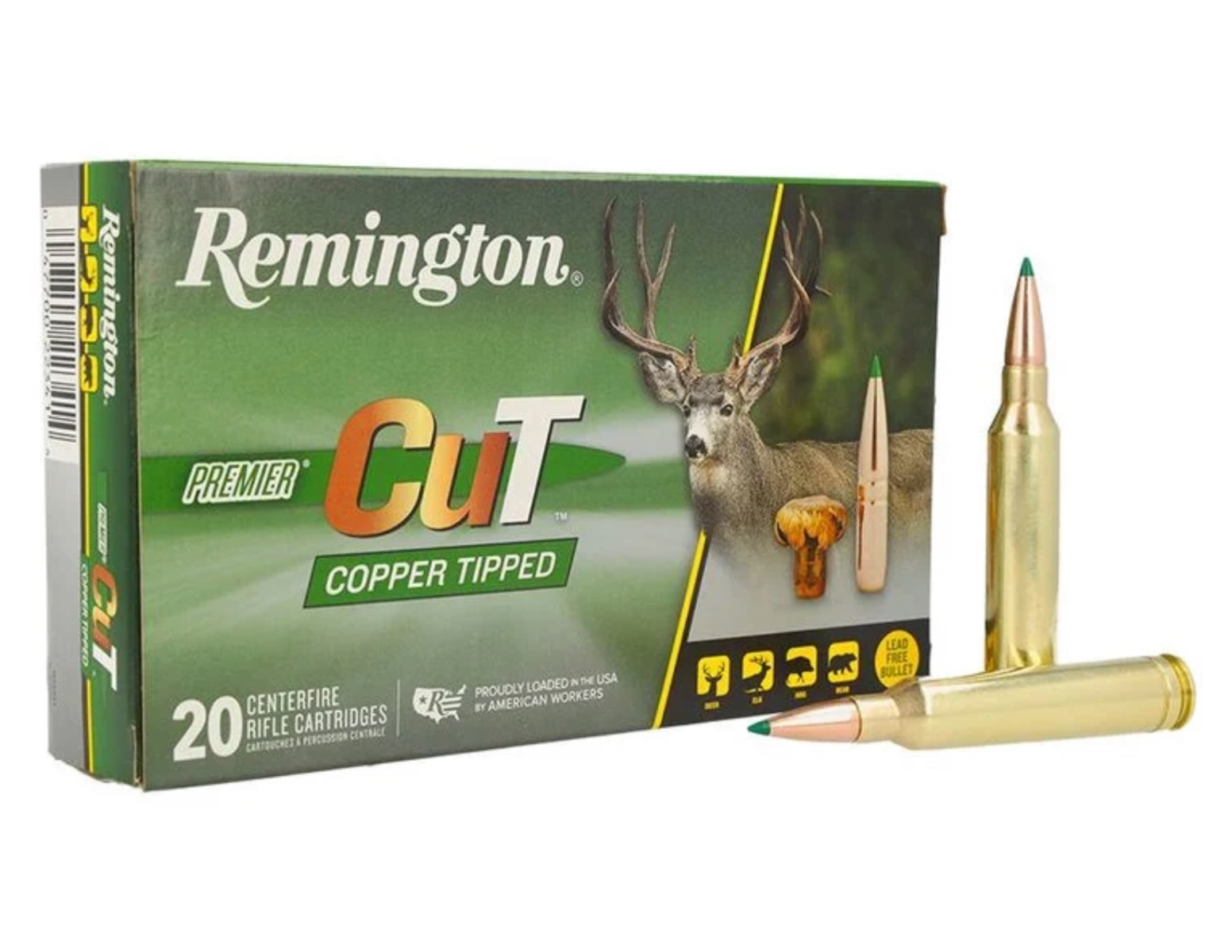 Remington Premier Cut 7mm Rem. Magnum 150 gr Copper Tipped, 20rds - R22341 by Remington - Product Image