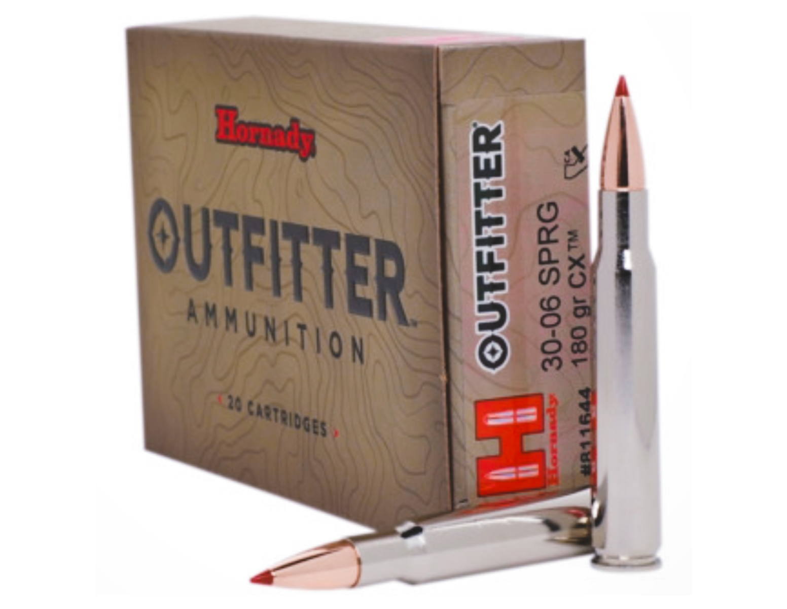 Hornady Outfitter .30-06 Springfield 180 gr CX, 20rds by Hornady - Product Image