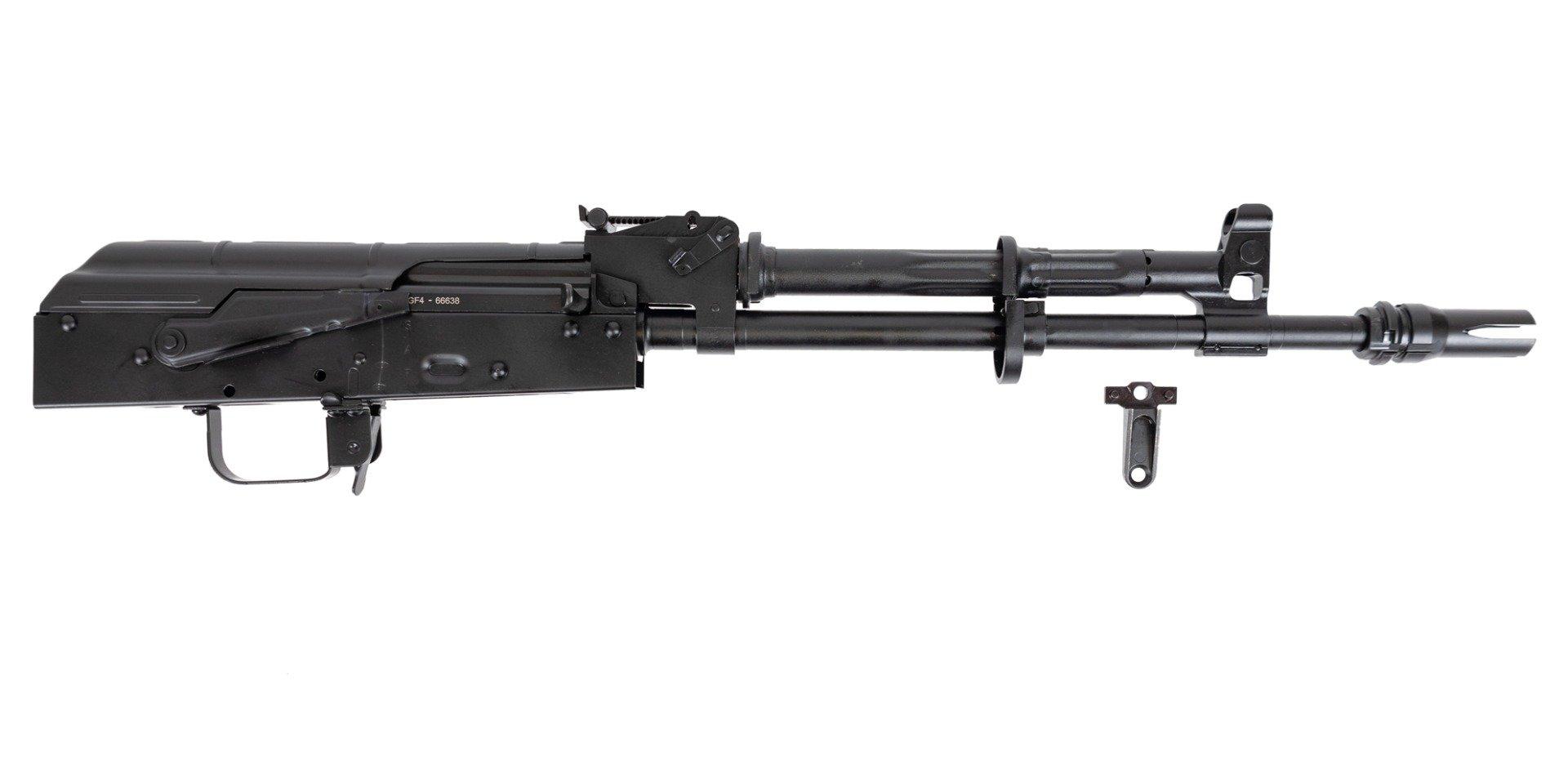 PSA AK-47 GF4-E 14.7" w/Pin and Welded JMAC GFHC Barrel Assembly - Furniture Ready by Palmetto State Armory - Product Image