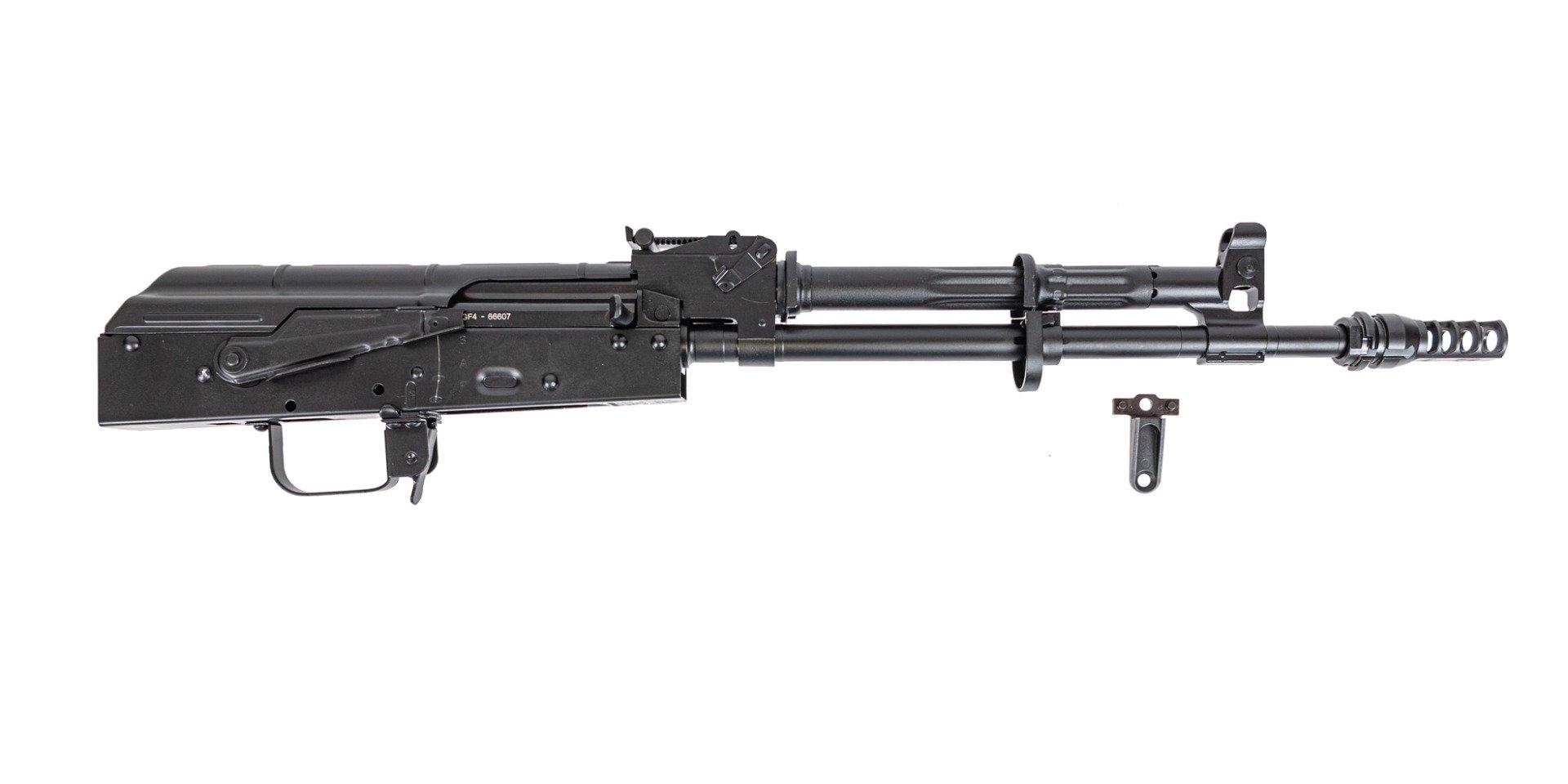 PSA AK-47 GF4-E 14.7" w/Pin and Welded JMAC RRD-4C Barrel Assembly - Furniture Ready by Palmetto State Armory - Product Image