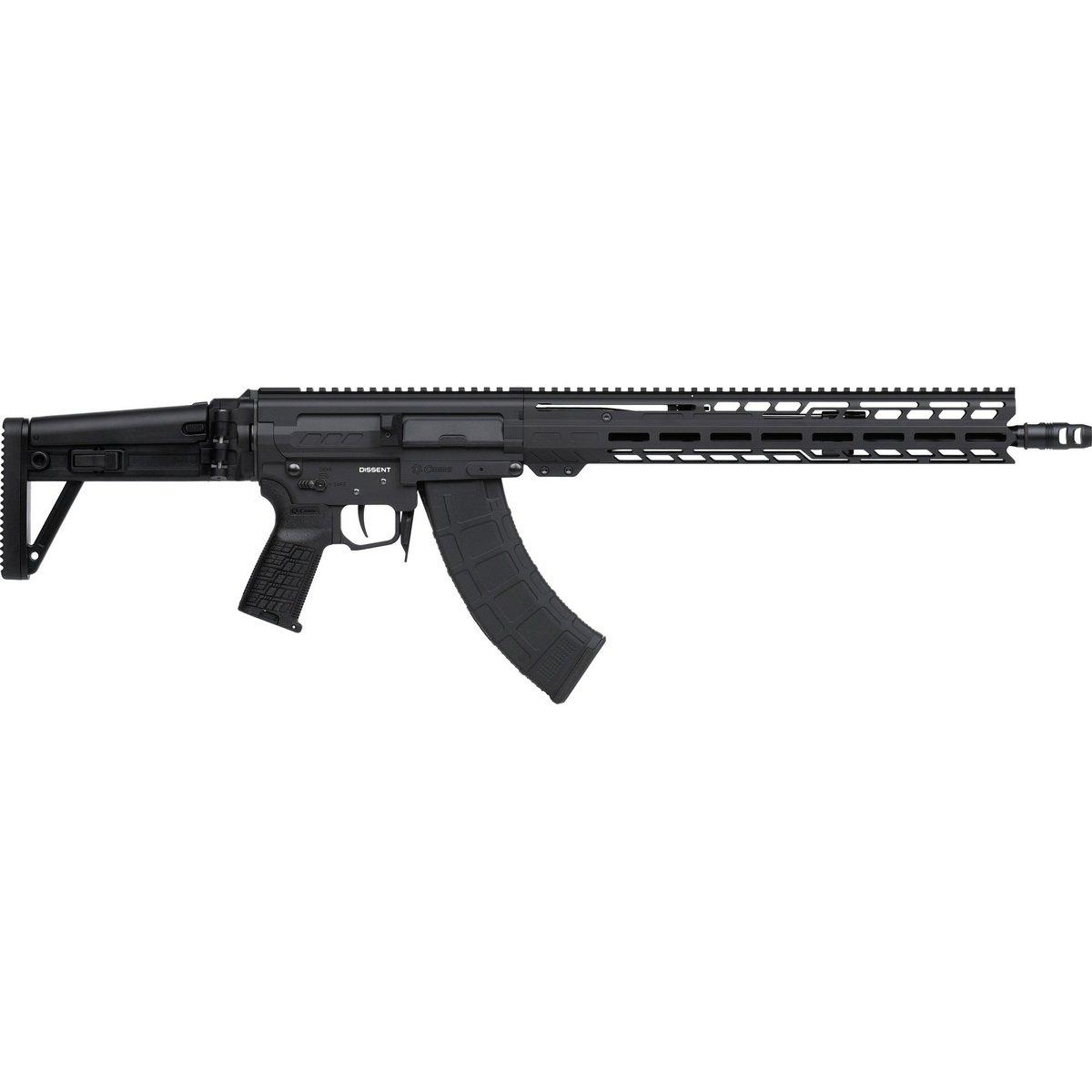 CMMG Dissent MK47 7.62x39mm 16.10" AR Rifle, Black - 86AD60B-AB by Cmmg - Product Image