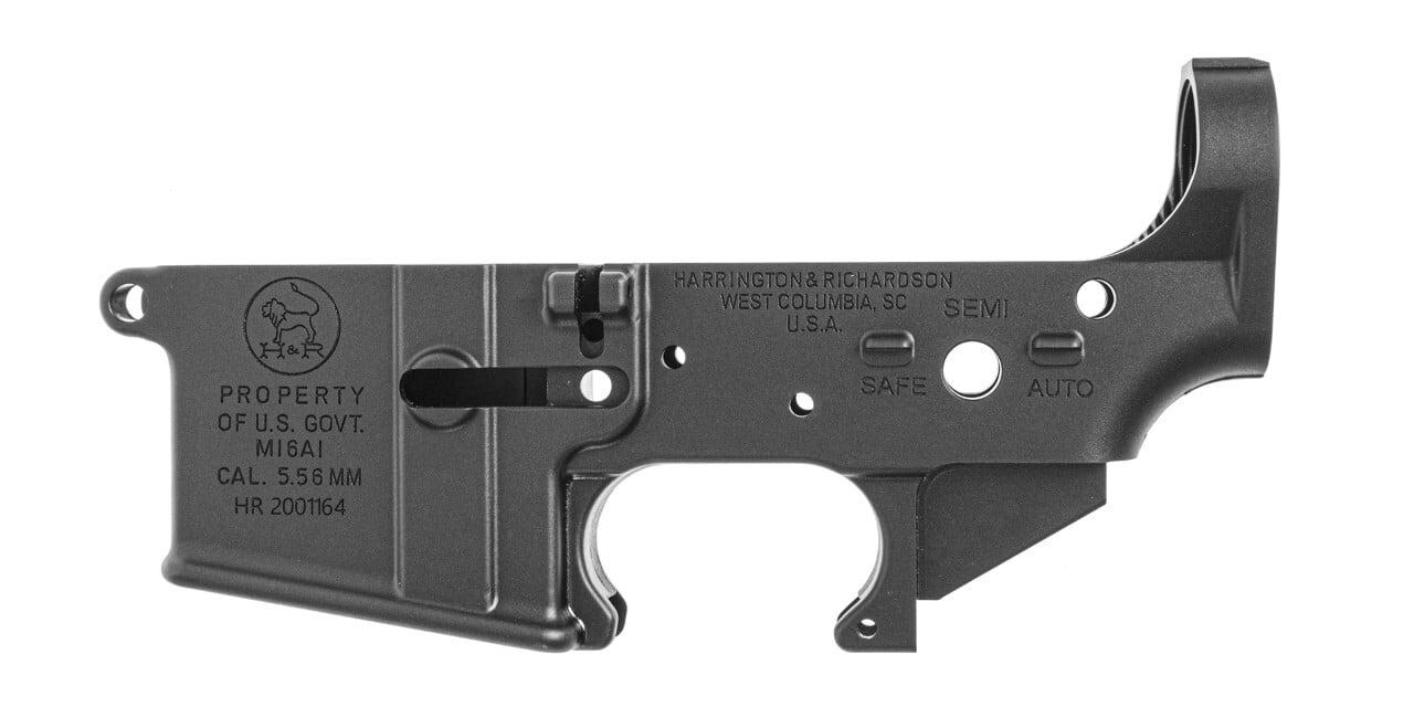 Harrington & Richardson Retro M16A1 Stripped Lower Receiver, Black by Harrington & Richardson - Product Image