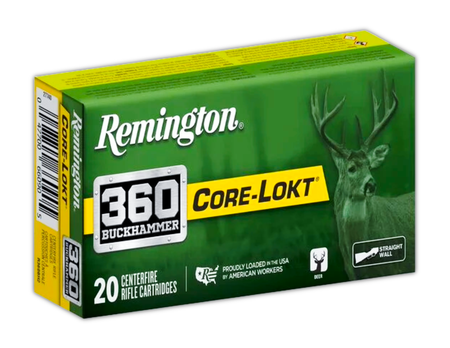 Remington Core-Lokt 360 BHMR 220 gr Ammo SPCL - 20rds - R27743 by Remington - Product Image