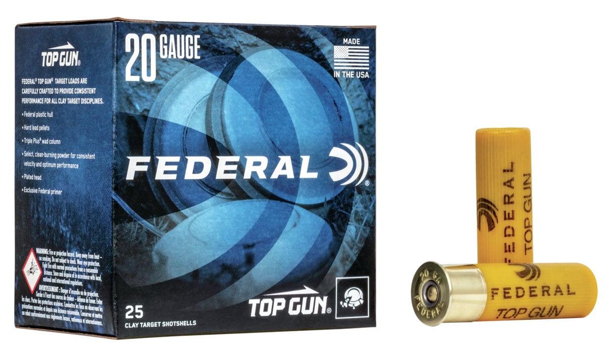 Federal 20ga 2.75" 2.5DE 7/8oz #9 Top Gun Ammunition 25rds - TG20 9 by Federal - Product Image