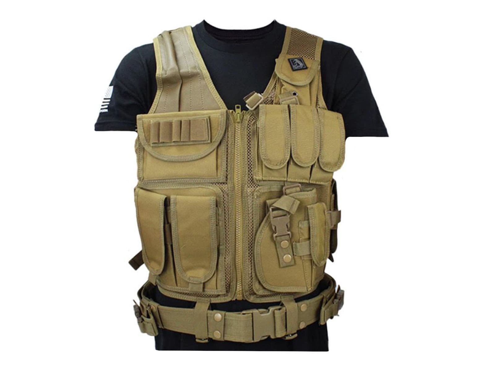 RTAC Load Bearing Vest (Tan)