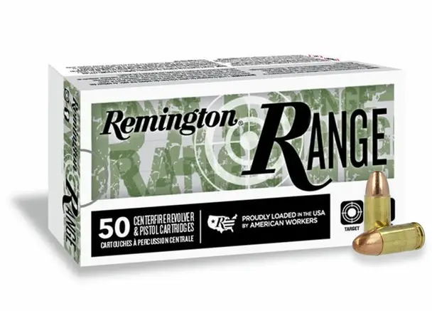 Remington Remington Range 9MM 115 Grain Full Metal Jacket - T9MM3L - 1,000 rounds with FREE SHIPPING deal image