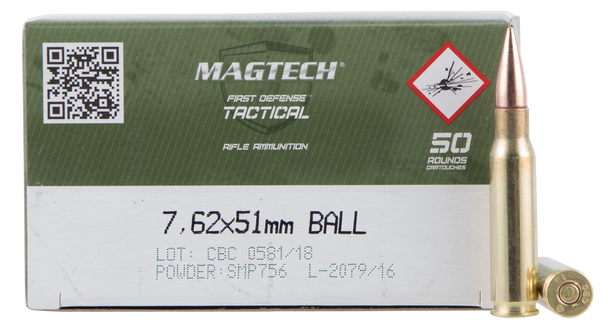 Magtech 762A Tactical/Training 7.62x51mm NATO 147 gr Full Metal Jacket 400 rounds - $356 w Free Shipping