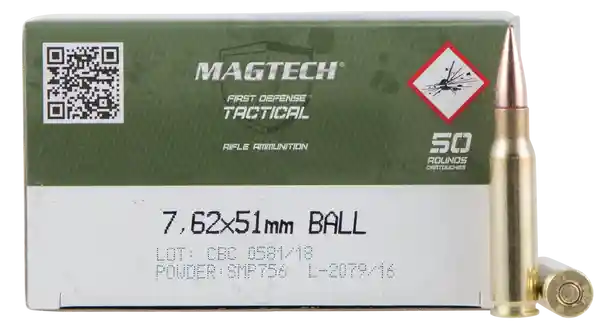 Magtech 762A Tactical/Training 7.62x51mm NATO 147 gr Full Metal Jacket 400 rounds - $356 w Free Shipping