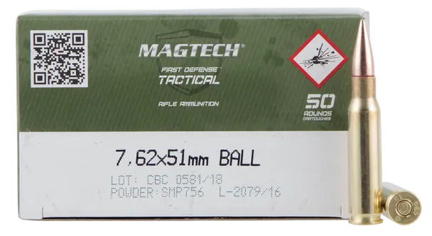Magtech Magtech 762A Tactical/Training 7.62x51mm NATO 147 gr Full Metal Jacket 400 rounds - $356 w Free Shipping deal image