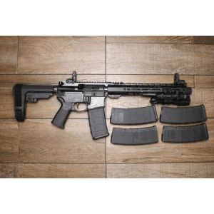 Palmetto State Armory PA-15 5.56 Nato Police Trade-In AR Pistol with Five Magazines