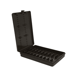 MTM Rifle Ammo Wallet 9-Round 22-250 Remington to 375 H&H Magnum Brown