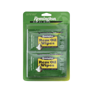 Remington Rem Oil Gun Cleaning Wipes Pack of 12