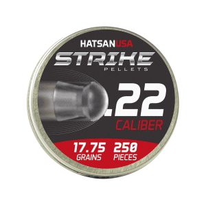 Hatsan Strike Round Nose Air Gun Pellets 22 Caliber 17.75 Grains 250PK