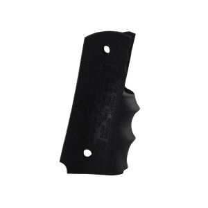 Pearce Grip Rubber Finger Groove Insert Grip for 1911 Government, Commander Black