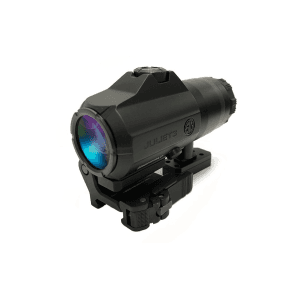 Sig Sauer JULIET3 3x 24mm Magnifier Powercam Quick-Release Mount with Spacers Black