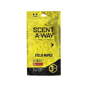 Hunter's Specialties Scent-A-Way MAX Hand and Field Wipes Odorless 24PK