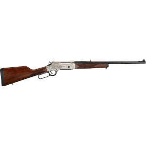 Henry Long Ranger Deluxe Lever Action Rifle 243 Winchester 20" Blued Barrel Nickel Frame Walnut Field Stock