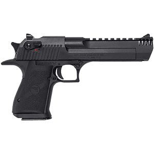 Magnum Research Desert Eagle Mark XIX 44 Remington Magnum Pistol 6" Barrel 8+1 Round Black Oxide Slide Black Grip Black Oxide Frame Integral Muzzle Brake