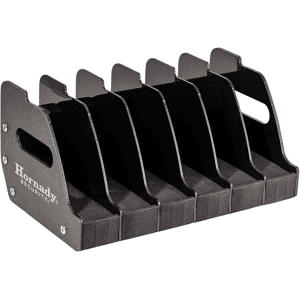 Hornady 6-Slot Pistol Storage Rack Black