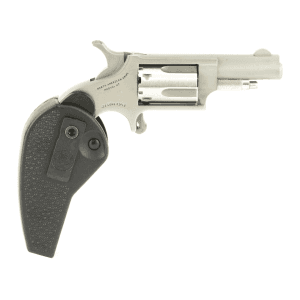 North American Arms Holster Grip 22 Long Rifle Revolver 1.625" Stainless Barrel 5 Round Wood Grip