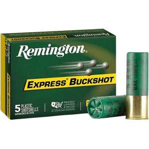 Remington Express 12 Gauge Ammo 2-3/4" #000 Buckshot 8 Pellets Box of 5