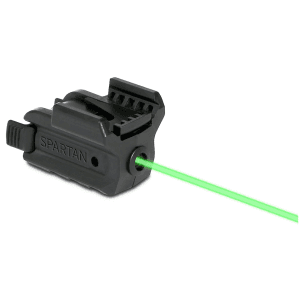 LaserMax Spartan Green Laser Sight Picatinny Rail Mount Matte Black
