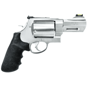 Smith & Wesson Performance Center Model 500 500 S&W Magnum Revolver 3.5" Stainless Barrel 5 Round Black Grip
