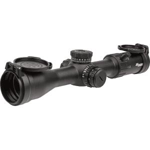 Sig Sauer Whiskey 4 Rifle Scope 3-12x 44mm Quad Plex Reticle Matte Black