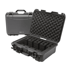 Nanuk 925 4 Up Pistol Case 19" Graphite