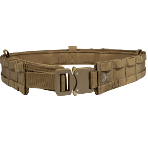 Grey Ghost Gear UGF Battle Belt with Inner Pad Nylon Coyote Brown Large