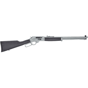 Henry All-Weather Side Gate Lever Action Rifle 30-30 Winchester 20" Hard Chrome Barrel Chrome Frame Black Field Stock