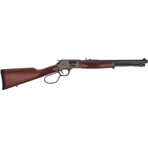 Henry Big Boy Case Hardened Side Gate Lever Action Rifle 45 Colt (Long Colt) 16.5" Blued Barrel Case Hardened Frame American Walnut Field Stock Large Loop