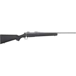 Mossberg Patriot Bolt Action Rifle 6.5 PRC 24" Fluted Stainless Threaded Barrel Stainless Frame Black Field Stock