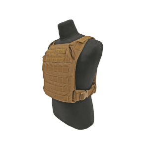 Grey Ghost Gear Minimalist Body Armor Plate Carrier Coyote Brown