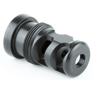 Griffin Armament 2-Port Muzzle Brake 1/2"-28 Thread 5.56mm Stainless Steel Nitride