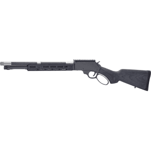 Henry SPD Hush Lever Action Rifle 44 Remington Magnum 16.5" Carbon Fiber Threaded Barrel Blued Frame Black Field Stock