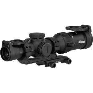 Sig Sauer Tango-SPR Rifle Scope 1-4x 44mm Illuminated HELLFIRE FL-4 Reticle Matte Black